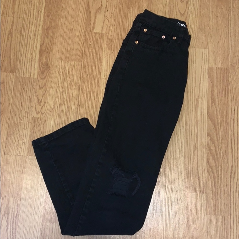 Roebuck & Co. Kids Black Ripped Jeans
